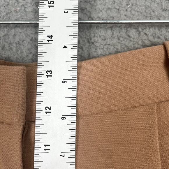 Abercrombie and Fitch Pants Womens 29 / 8L Tan Camel Trousers Wide Leg Straight - Picture 12 of 13